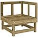 Set Salotto da Giardino 7 pz in Legno Impregnato di Pino - Foto miniatura 2