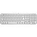 MX Keys S for Mac tastiera Ufficio RF senza fili + Bluetooth QWERTY US International Alluminio, Bianco - Foto miniatura 1