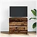 Mobile Porta Tv Legno Antico 60x35x54 Cm In Legno Multistrato - Foto miniatura 3