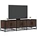 Mobile Tv Rovere Marrone 150x35x41 Cm In Truciolato E Metallo - Foto miniatura 1