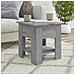 Lusso Casadino -  Tavolino Da Salotto Grigio Sonoma 40x40x42 Cm Legno Multistrato - Foto miniatura 6