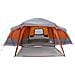Tenda da Campeggio con Portico 9 Persone Grigio e Arancione - Foto miniatura 4