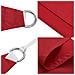 Vela Parasole Rossa 7x5x5 m 100% Poliestere Oxford - Foto miniatura 6