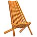 Sedie da Giardino Pieghevoli 2 pcs in Legno di Acacia - Foto miniatura 4