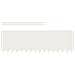 Bordi per Prato 10 pezzi Bianchi 100x0.5x30 cm Plastica - Foto miniatura 1