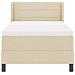 Letto box spring con materasso con materasso Crema 100 x 200 cm - Foto miniatura 8
