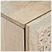 Mobile da Bagno Bianco 38 x 33.5 x 160 cm Legno Massiccio Mango - Foto miniatura 5