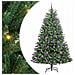 Albero di Natale Artificiale con Rami Pieghevoli Verde 180 cm - Foto miniatura 1