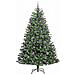 Albero di Natale Artificiale con Rami Pieghevoli Verde 180 cm - Foto miniatura 3