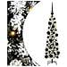 Albero di Natale artificiale con 150 LED Bianco 120 cm - Foto miniatura 1