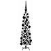 Albero di Natale artificiale con 150 LED Bianco 120 cm - Foto miniatura 4