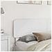 Testiera con testiera Bianco 200 cm Legno multistrato - Foto miniatura 3