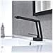 Rubinetto per lavabo da bagno, Blackswan, tipo M119, modello nero, misura 19 cm - Foto miniatura 2