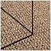 Tappeti per area Rotondo HUARTE Naturale Ø 120 CM Poliestere - Foto miniatura 3