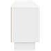 Mobile TV Bianco Lucido 150 x 31 x 50 cm Legno ingegnerizzato - Foto miniatura 5
