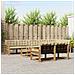 Set di divani da esterno 9 pcs Bianco e Beige 79 x 79 x 37 cm - Foto miniatura 2