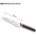 38223 - Coltello Santoku Elite, acciaio inossidabile, lama con affilatura conica - Foto miniatura 3