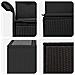 Set di divani 8 pz Nero Rattan sintetico e Acciaio - Foto miniatura 4