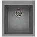 Lavello Quadra 100 Keratek Plus 41x50 cm 1 vasca Colore Light Grey 97 - Foto miniatura 1