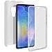 Cover Huawei Mate 20 Protezione Silicone + Dorso Rigido Trasparente - Foto miniatura 1
