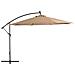 Ombrellone A Sbalzo Con Led E Palo In Metallo 350 Cm Talpa - Foto miniatura 1