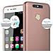 Custodia Compatibile Con Zte Blade V8 Mini In Oro Rosa Metallico - Coperchio Protettivo In Silicone Tpu Flessibile - Foto miniatura 7
