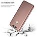 Custodia Compatibile Con Zte Blade V8 Mini In Oro Rosa Metallico - Coperchio Protettivo In Silicone Tpu Flessibile - Foto miniatura 9