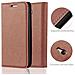 Custodia Compatibile Con Samsung Galaxy S4 Mini In Marrone Cappuccino - Coperchio Protettiva Con Chiusura Magnetica, Funzione Stand E Tasca Per Le Carte - Foto miniatura 5