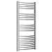 Scaldasalviette Radiatore Termoarredo 120x55 Cm (int.50) Cromato Da Bagno A Tubi Tondi Curvo Trento - Foto miniatura 3