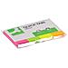 Segnapagina Index Marker Neon 20x50 Mm Assortiti Dispenser 4 Blocchetti Da 50 - Kf01226 - Foto miniatura 1