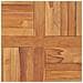 Piano del Tavolo Legno Massello di Teak Quadrato 80x80x2,5 cm - Foto miniatura 2