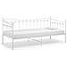 Telaio Divano Letto Bianco In Metallo 90x200 Cm - Foto miniatura 2