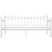Telaio Divano Letto Bianco In Metallo 90x200 Cm - Foto miniatura 6