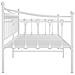 Telaio Divano Letto Bianco In Metallo 90x200 Cm - Foto miniatura 7