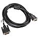 CA-DVID-10CC-0030-BK Dvi-D (24+1Pol) Stecker auf Dvi-D (24+1Pol) Stecker Dual Link Kabel, 3m schwarz cavo DVI Nero - Foto miniatura 2