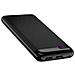 Batteria Esterna 10000mah 2 Porte Di Uscita Usb Schermo Digitale Lcd Nero - Foto miniatura 1