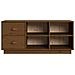Scarpiera Miele 100x34x45 Cm In Legno Massello Di Pino - Foto miniatura 10