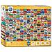 Volkswagen Groovy Bus Collage Puzzle (2000 Pezzi) (8220-0783) - Foto miniatura 1