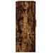 Armadietti A Parete 2 Pz Rovere Fumo In Legno Multistrato - Foto miniatura 7
