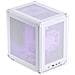 Case C6 Mini Tower ITX, micro ATX 2 Porte USB 3.2 Colore Bianco - Foto miniatura 1