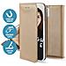 Custodia Folio Per Samsung Galaxy A53 5g Magnetica Funzione Supporto, Oro - Foto miniatura 2