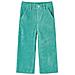 Pantaloni Per Bambini In Velluto A Coste Verde Menta 128 - Foto miniatura 1