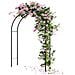 Arco Da Giardino Supporto Per Rose Piante Rampicanti In Metallo Altezza 240 Cm - Foto miniatura 1