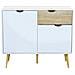 Mobile Credenza Da Interno Camera Da Letto Soggiorno In Legno Con 1 Cassetto E 2 Ante Linea Elegance - Foto miniatura 3