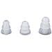 Gommini In Silicone Per Auricolari Da 4-4,5 Mm 3 Misure Transparent - Foto miniatura 1