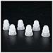 Gommini In Silicone Per Auricolari Da 4-4,5 Mm 3 Misure Transparent - Foto miniatura 4