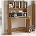 Scrivania Mensole Rovere Artigianale 102x45x148 Cm Multistrato - Foto miniatura 3