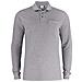 Basic Polo L /s Pocket Grigio Melan 4xl - Foto miniatura 1