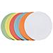 Tessera Moderazione Circolare Diametro 95 Mm Ordinata Nei Colori Bianco Azzurro Rosso Giallo Arancione E Verde ( - Foto miniatura 1