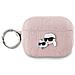 Custodia Per Airpods Pro 2 Con Design A Rilievo Karl E Choupette, Rosa - Foto miniatura 1